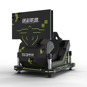 Simulador de carreras de coches con plataforma dinámica 6-DOF 3D tres pantallas cuatro o seis cilindros eléctricos - Product Image 3