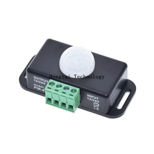 PIR-8 LEDボディセンサー自動調整センサー赤外線スイッチ6A 12V-24V PIR 5050ストリップライトモジュール - Product Image 1