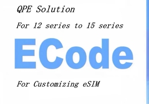 Código QPE Esim para personalizar eSIM QR para iphone12 a 15promax