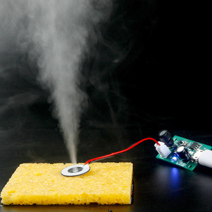 ISSR 16mm 108 khz Piezoelétrico Ultrasonic Cerâmica Atomizador Fogger Umidificador Chip Atomização Malha Piezo Atomizador