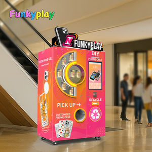 Funkyplay торговый киоск, индивидуальное приложение, самообслуживание, чехол для телефона, печатная машина, Impressora Uv 3d Diy, чехол для телефона, торговый автомат - Product Image 3