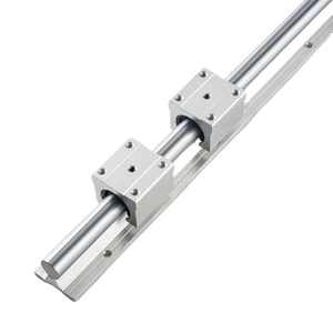 Rieles de guía lineal de brida en miniatura de 12mm de precisión, 1m, 3m para fresadora CNC, componentes de núcleo de bloque baratos - Product Image 1