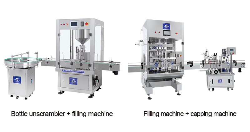 Automatic liquid foaming liquid filling machine Automatic water glass bottle liquid tube filling machine