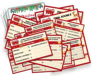 เกมสำหรับครอบครัวแบบทดสอบแบบทดสอบแบบทดสอบแบบทดสอบความบาดหมางกันในเทศกาลคริสต์มาส - Product Image 5