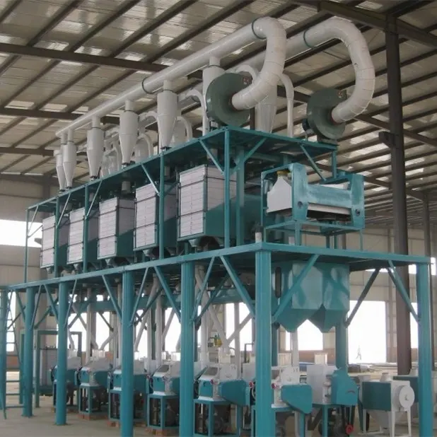 Automatic complete line wheat plant low price wheat flour milling plant corn grinding machine