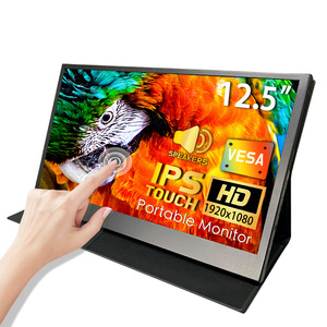 Full HD USB Tipo C PC Computadora 1920x1080 Pantalla táctil de 12 pulgadas Monitor externo portátil ligero y ancho para computadora portátil Mac Phone - Product Image 1