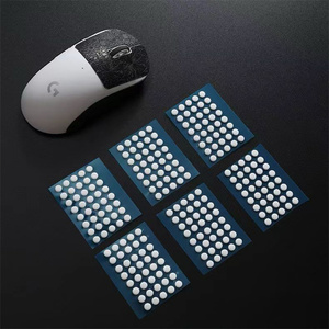 Bán buôn Polka Dot Chuột chân dính Teflon trò chơi phổ mịn mịn di chuyển chuột - Product Image 3