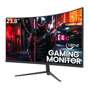 Khuyến mãi 23.8 24 inch không KHUNG LCD FHD 1920*1080 Độ phân giải cong chơi game màn hình với khung cố định 1K Độ phân giải - Product Image 1