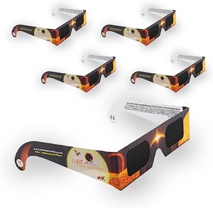 2024 CE & ISO认证的日食眼镜，日食观察滤镜遮光日食眼镜 - Product Image 1
