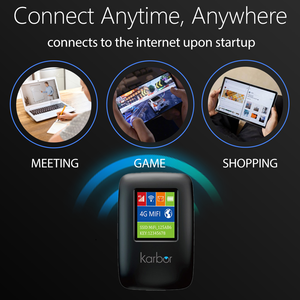 Karbor โมเด็ม Wifi 6 LTE 4G ไร้สายความเร็วสูงขนาดเล็กพร้อมเราเตอร์ Cloudsim MiFi ช่องใส่ซิมการ์ดไฟร์วอลล์ VoIP & VPN - Product Image 5