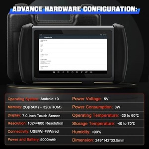 2024 XTOOL Inplus IP616 Kfz-Diagnose tool 31 Spezial funktionen KÖNNEN FD Auto VIN Key Programming Lifetime Free Update - Product Image 5