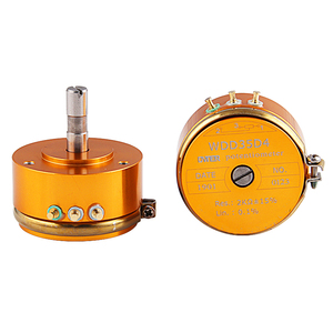 WDD35D4精密導電性プラスチックポテンショメータ0.5% 角変位センサー1K2K5K10K - Product Image 1