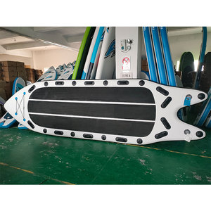 Inflatable Big Stand Up Paddle Board 4M 5Mแพเรือ 10 คนวางตะเข็บทีมกระดานโต้คลื่น - Product Image 1