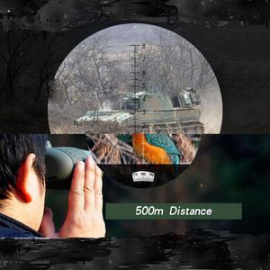 Bosshile ban đầu BK4 lăng kính 10x50 Ống nhòm biển la bàn Ống nhòm hải lý với ống nhòm tầm nhìn ban đêm Rangefinder - Product Image 2