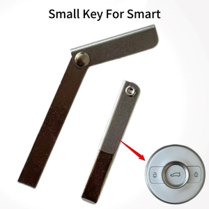 Wholesale Emergency Uncut Insert Metal Blade Replacement Car <strong>Key</strong> for Smart - Product Image 2