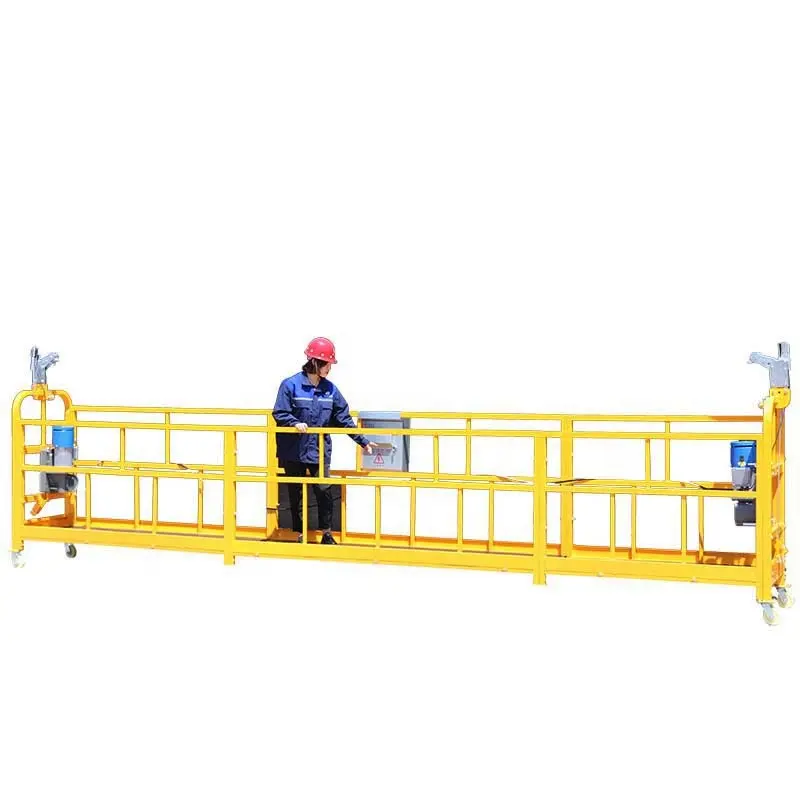 Plate-forme suspendue de levage électrique entretien de pont plate-forme suspendue pour le levage de matériaux