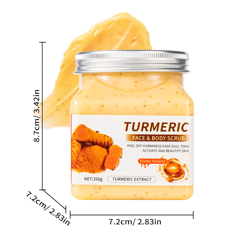 Turmeric scrub 350g-for foreign trade only