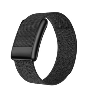Black Smart Band With Black Strap