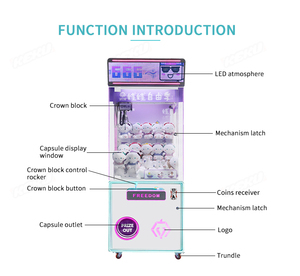 2025新款儿童爪机玩具爪机游戏机投币游戏机游乐玩偶机 - Product Image 4