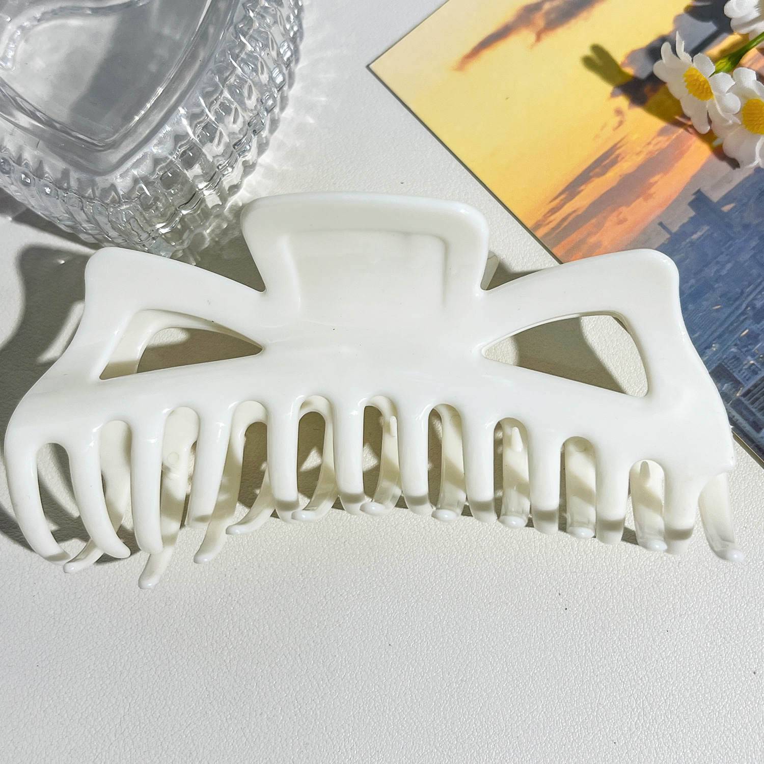 13.5cm felxible rice white