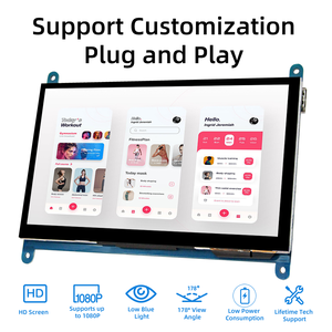 7 Zoll Raspberry Pi LCD-Display 1024*600 Auflösung IPS Kapazitives Touchscreen-LCD-Anzeige modul - Product Image 3