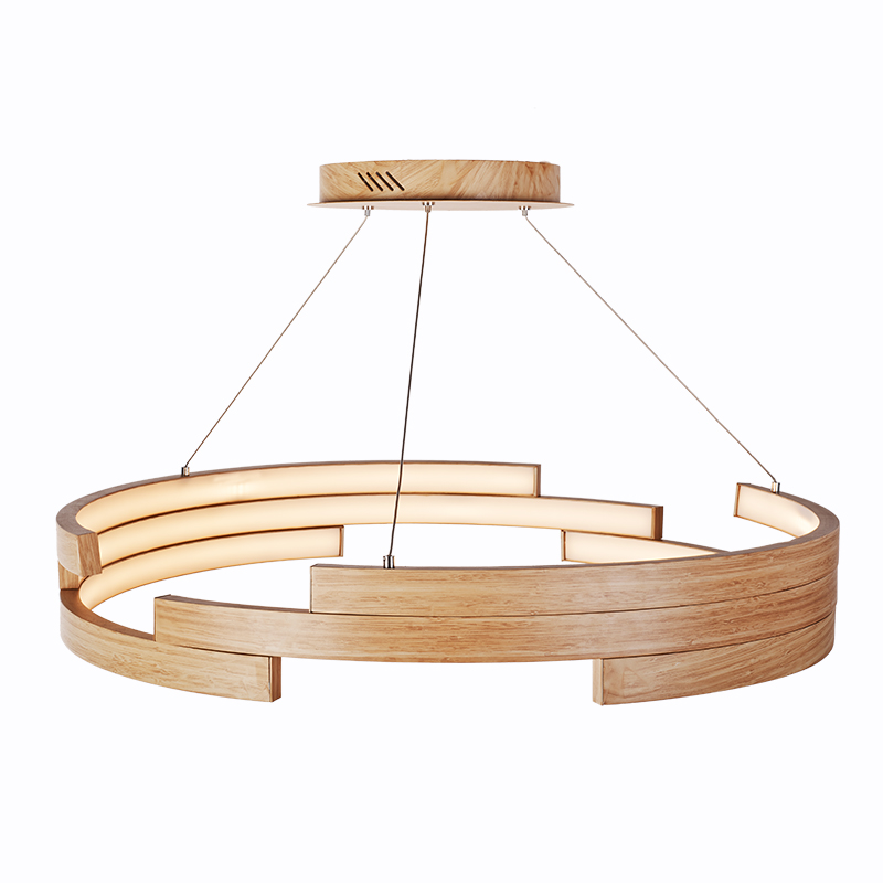 Simple ceiling Modern circle indoor led pendant light modern chandelier lamp for hotel