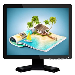 Buen precio Panel LCD de 17 pulgadas Resolución 1280*1024 Escritorio Seguridad Pc CCTV BNC Monitor Pantalla LED de 17 pulgadas Monitor de computadora VGA - Product Image 1