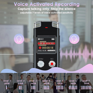 Registratore vocale con registrazione vocale registratore Audio digitale con riproduzione