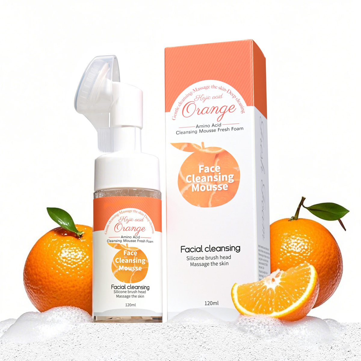 120ml sweet orange cleansing mousse