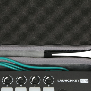 Estuche rígido de viaje Fumao para Novation Launchkey Mini MK3 MK2 25-Mini-Key MIDI USB Keyboard Controller case - Product Image 4