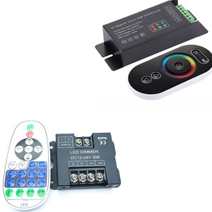 Контроллер светодиодной ленты RGB, 12 В, 30 А, CCT, rgbw, Светодиодная лента COB, Светодиодная лента, световой диммер, пользовательский Радиочастотный пульт дистанционного управления 2,4G, светодиодный контроллер - Product Image 6