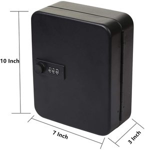 高品質で安価なキーボックス家庭用またはアパート用壁掛けコンビネーションロックキー収納ボックス - Product Image 3