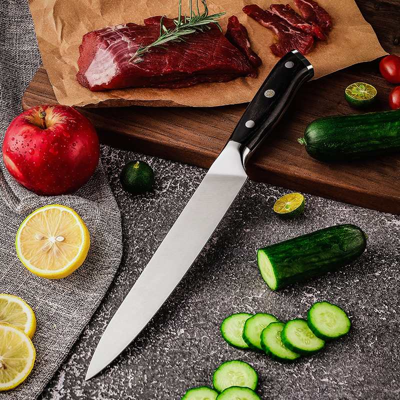 Cuchillo para cortar negro de 8''
