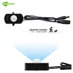 Sensor de detección de movimiento pir, minisensor de movimiento pir, DC12V 24V
