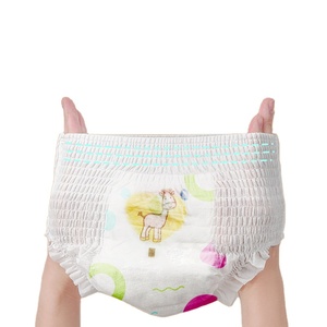 Toptan tek kullanımlık Softcare düşük Mini sipariş boyutu 5 bebek bezi OEM çin'de üretim Pull-up tasarım - Product Image 1
