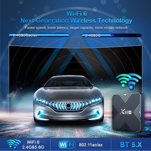Nuovo Android 12 OTT Set-Top box X98H WiFi 6 BT5.x decoder Video lettori multimediali e ricevitori TV - Product Image 5