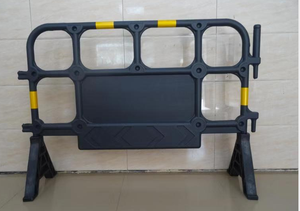 Çoklu renk geçici kalabalık kontrol bariyeri plastik yol bariyeri güvenlik çalışmaları için - Product Image 6