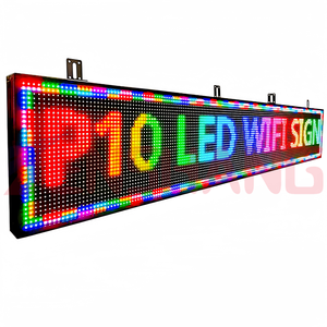 Programmier bares Scrolling-LED-Schild für den Außenbereich P5 P10 Indoor-LED-Anzeige tafel für bewegliche Nachrichten Programmier bares LED-Zeichen - Product Image 1