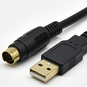Amsa motion AMX-USBACAB230 +(BLK) Industrielle Steuerung HMI-Programmierung/Datenkabel für SPS DVP ES/EX/EH/EC-Serie RS485-Kommunikation - Product Image 4