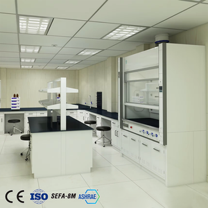 מעבדה ציוד ריהוט צד שולחן מתכת עבודת מעבדה ספסל עם כיור נירוסטה ספסל עבודה - Product Image 5