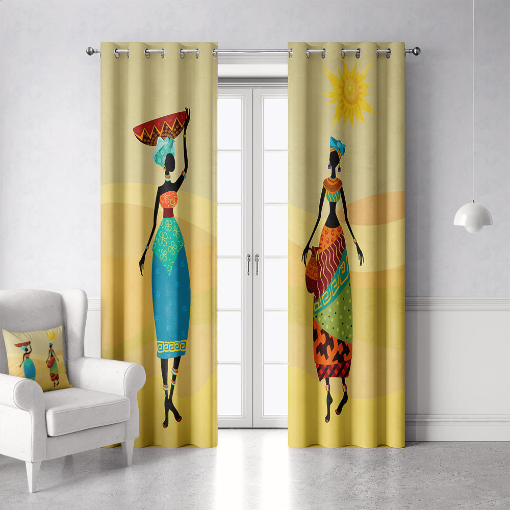 Beige chaud et turquoise Safari Lady#YJWC 001-3