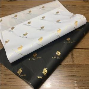 服装和产品包装纸和纸板的定制包装薄纸包装纸