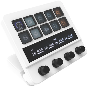 High-End N4 Stream Dock with 10 <strong>Custom</strong> <strong>Keys</strong>, Touchscreen, 4 Knobs, HUB <strong>Function</strong> - Factory Supply Accepts Small Orders - Product Image 1