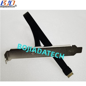 10Gbps Motherboard USB 3.1 Type-E <strong>Header</strong> to Type-C Female Connector Data Extension Cable 30CM Long Bracket - Product Image 5