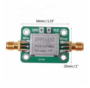 Pratico modulo amplificatore a banda larga 50-4000MHz a banda larga RF modulo segnale a basso rumore ricevitore schermatura guscio componenti elettronici LNA - Product Image 2