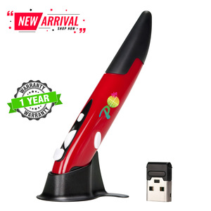 OEM Mini Wireless Optical Pen Mouse 2.4G 1600 <strong>DPI</strong> 4 Button USB Ergonomic with LED Backlit Factory Direct - Product Image 6