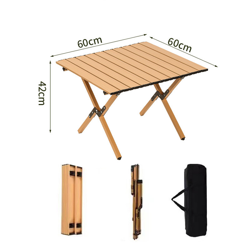 60cm light wood grain (single table)