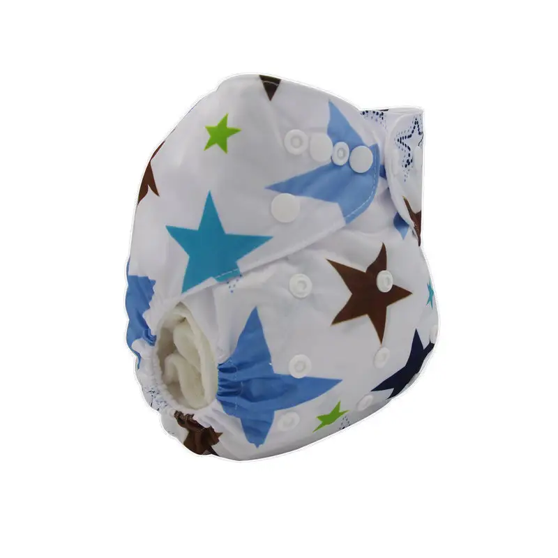 Ohbabyka Baby Sleep Eco-friendly nappy with more patterns to choose reusable diapers ecological