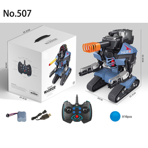 GOWO 2.4Ghzリモコンスタントロボットソフト弾丸トラック対ロボットライブ火灾バトル楽しいおもちゃ子供のため - Product Image 4