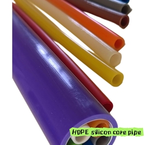 HDPE国家標準シリコンコアパイプ、耐腐食性、良好なシーリング性能、優れた潤滑性。 - Product Image 5